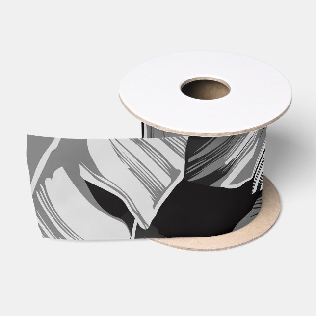 Ruban En Satin Banane Feuille 3 (Bobine)