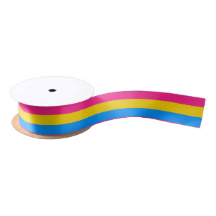 Ruban En Satin Bandes de Pride Pansexuelle