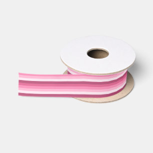 Ruban En Satin Bandes d'ombre rose