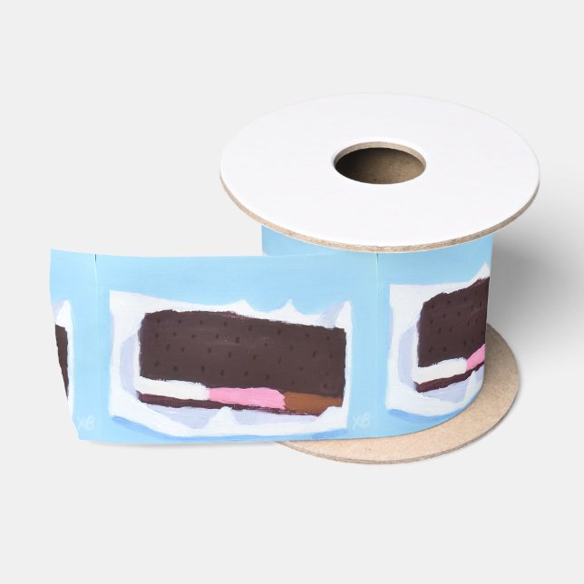 Ruban En Satin Barre de glace (Bobine)