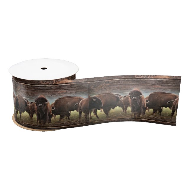 Ruban En Satin Belle Trousse De Buffalo (Bobine)