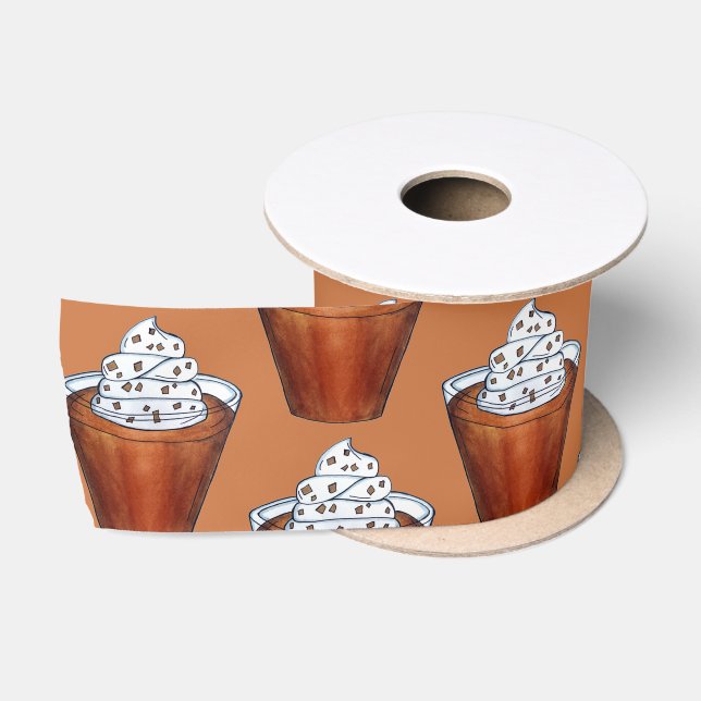 Ruban En Satin Beurre-écossais Pudding Crème à hanches Alimentati (Bobine)