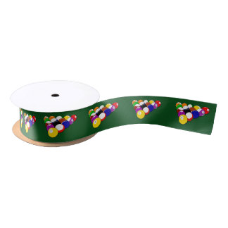 Ruban En Satin Billiard Balls