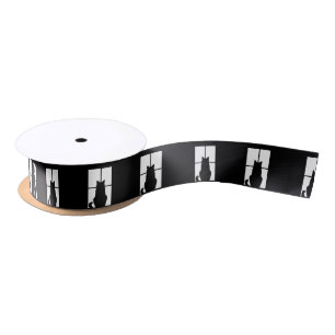 Ruban En Satin Black Cat Click to Customize Window Color Option
