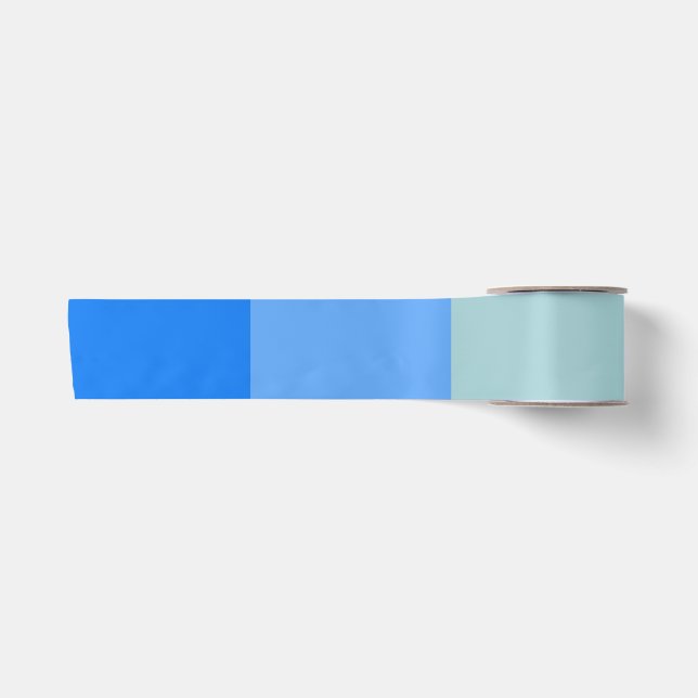 Ruban En Satin Bleu (Devant)