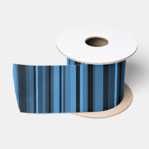 Ruban En Satin Bleu - Grandes noires