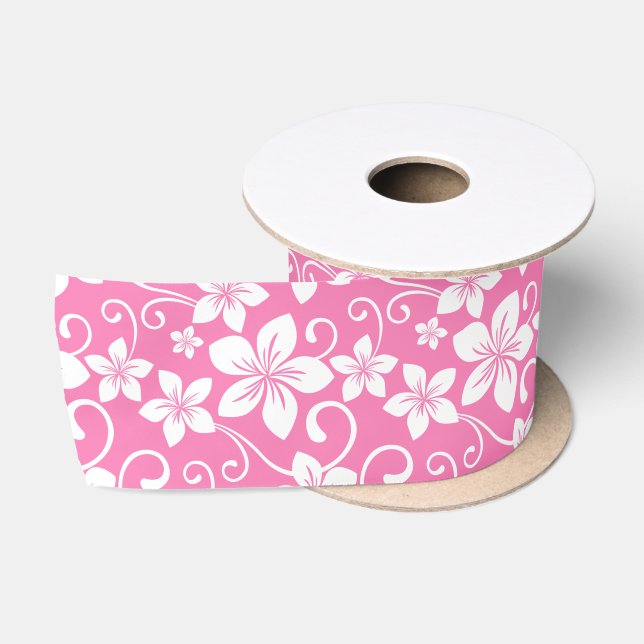 RUBAN EN SATIN BLEU HAWAII (ROSE DE BUBBLEGUM) (Bobine)