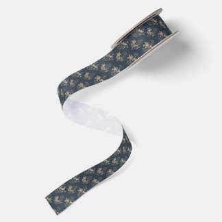 Ruban En Satin Bleu Historique