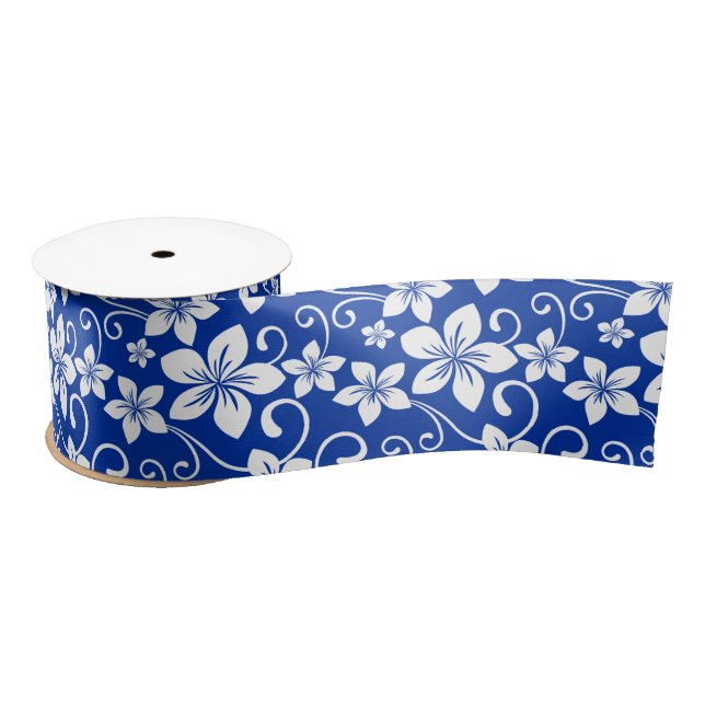 RUBAN EN SATIN BLUE HAWAII (BLEU ROYAL) SATIN RIBBON (Bobine)