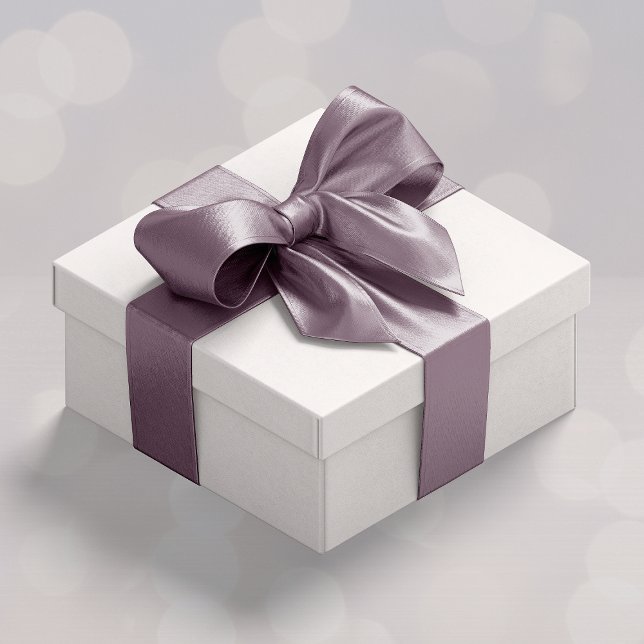 Ruban En Satin Boho Dusty Purple 7F6271 (Boho Dusty Purple Ribbon 7F6271)