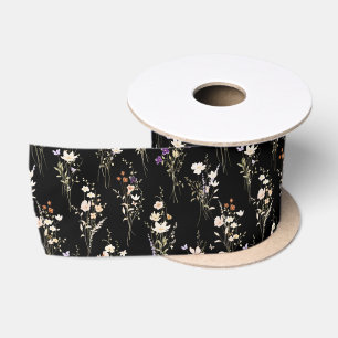 Ruban En Satin Bouquets de fleurs sauvages estivales