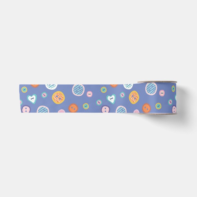 Ruban En Satin Boutons de coupe (Devant)