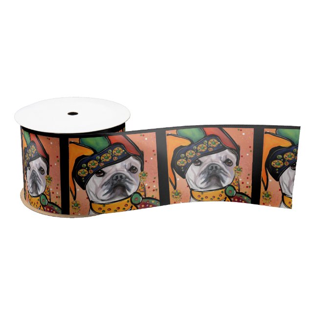 Ruban En Satin Bulldog (Bobine)