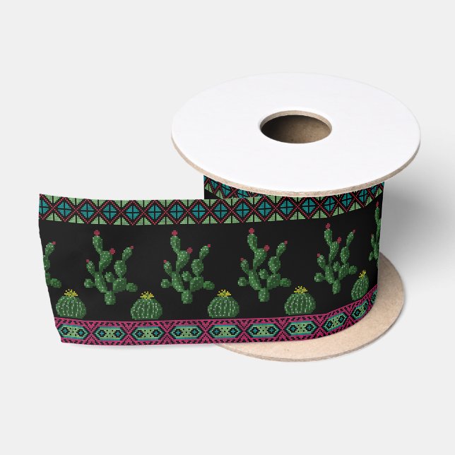 Ruban En Satin Cactus (Bobine)