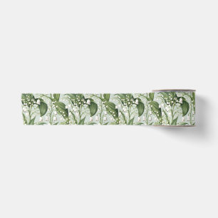 Ruban En Satin Cadeau d'anniversaire Fleur de Muguet Sans Coutu