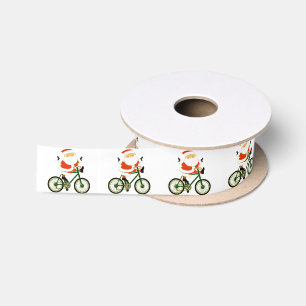 Ruban En Satin Cadeau de Noël pour cycliste