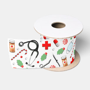 Ruban En Satin Cadeau de vacances pour médecin