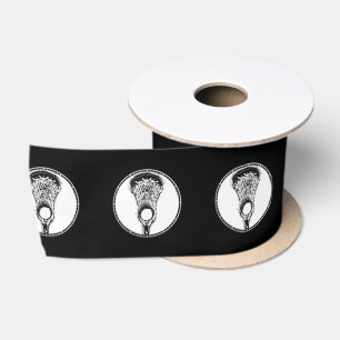 Ruban En Satin Cadeaux de crosse Noir