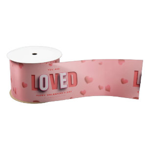 Ruban En Satin Cadeaux de la Saint-Valentin de SlipperyJoe's ton