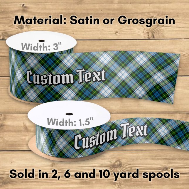 Ruban En Satin Campbell Dress Tartan (Créateur téléchargé)