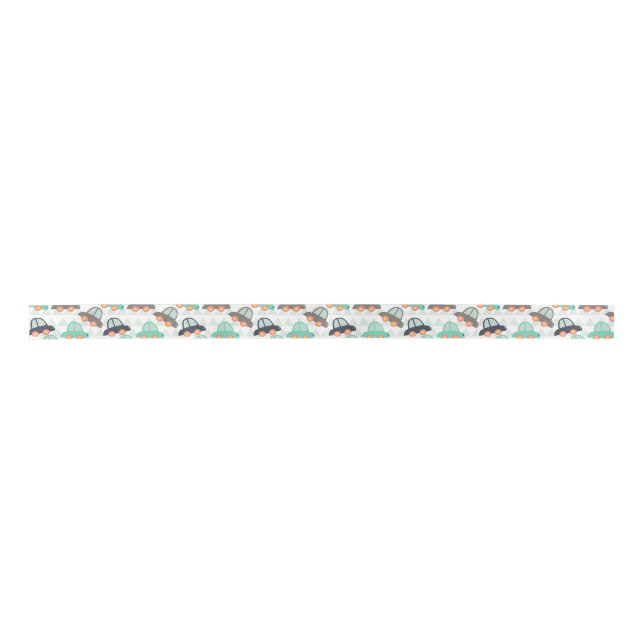 Ruban En Satin Cars et More (Devant)