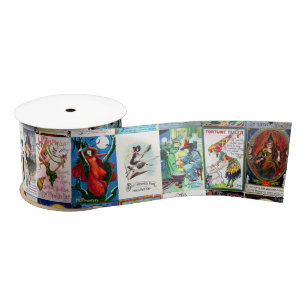 Ruban En Satin Carte postale Vintage Halloween