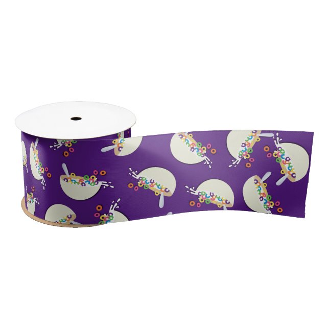 Ruban En Satin Cereal Bowl Slepover fête d'anniversaire (Bobine)