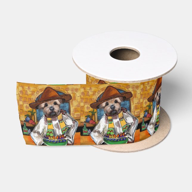 Ruban En Satin Chef Yorkie (Bobine)