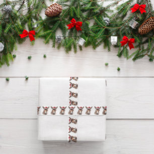 Ruban En Satin Christmas Donkey