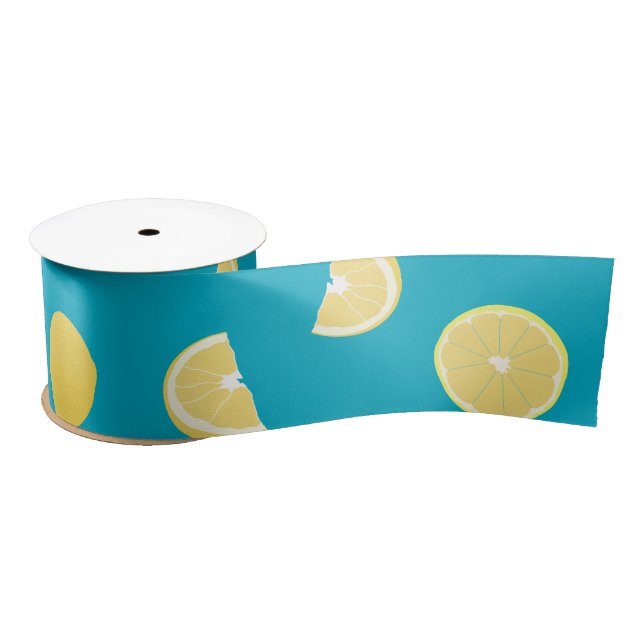 Ruban En Satin Citron (Bobine)