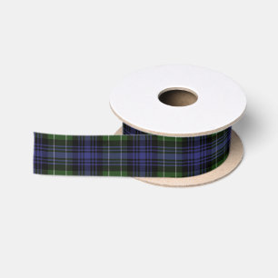 Ruban En Satin Clan Abercrombie Tartan
