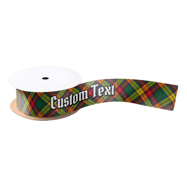 Ruban En Satin Clan Buchanan Tartan (Bobine)