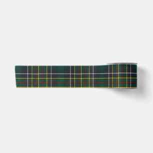 Ruban En Satin Clan Cockburn Tartan Plaid