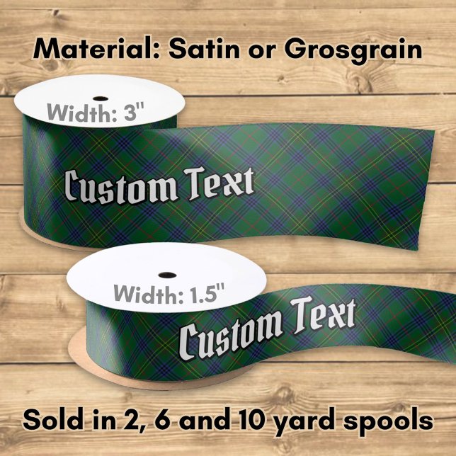 Ruban En Satin Clan Kennedy Tartan (Créateur téléchargé)