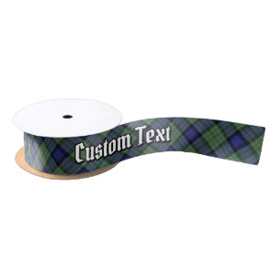 Ruban En Satin Clan MacLaren Tartan