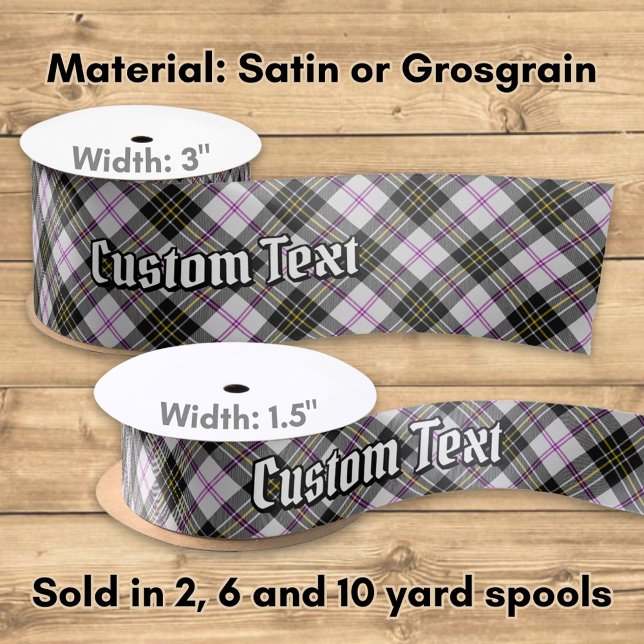 Ruban En Satin Clan MacPherson Robe Tartan Satin ruban (Créateur téléchargé)