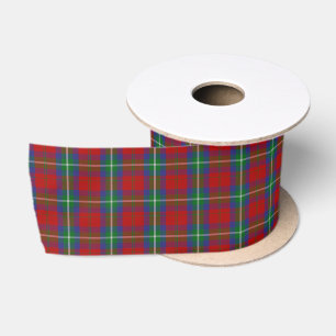 Ruban En Satin Clan Ruthven Tartan