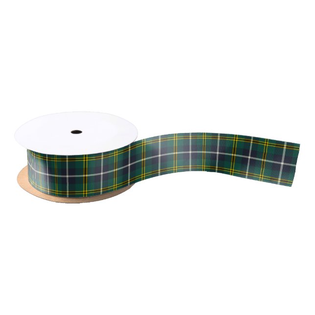 Ruban En Satin Clan Turnbull Chasse Tartan Scottish Plaid (Bobine)