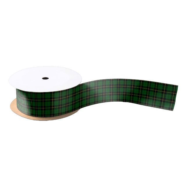 Ruban En Satin Clan Wallace Chasse Tartan (Bobine)