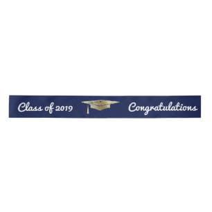 Ruban En Satin Classe d'obtention du diplôme de félicitations d