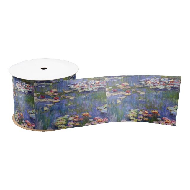 Ruban En Satin Claude Monet - Nymphéas / Nymphéas (Bobine)
