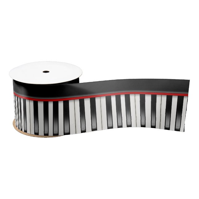 Ruban En Satin Clavier pour piano (Bobine)