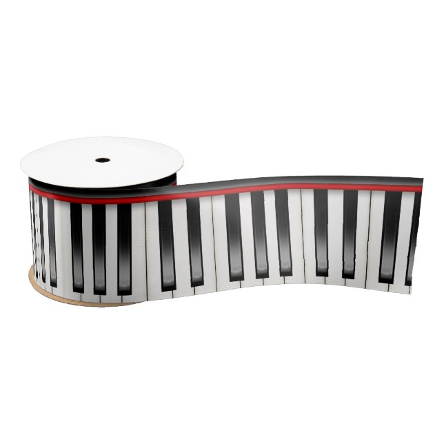 Ruban En Satin Clavier pour piano (Bobine)