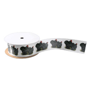 Ruban En Satin Cochin Mottled