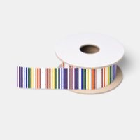 Code barre double arc-en-ciel