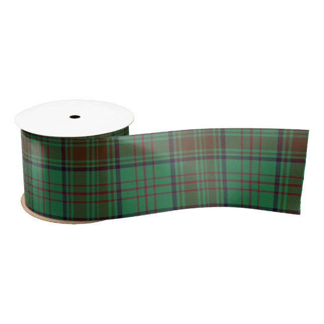 Ruban En Satin Comté d'Irlande Dublin Tartan (Bobine)