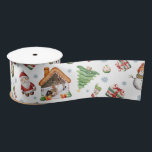 Ruban En Satin Cosy Christmas Gingerbred Photo Motif<br><div class="desc">Ajoutez un air festif à vos décorations de vacances avec notre ruban "Cosy Christmas". Ce joli ruban n'est pas seulement une touche finale, c'est un morceau de charme saisonnier qui élève vos arrangements festifs. Le charmant motif dispose d'un cadre photo en pain d'épices sucré qui peut être personnalisé avec une...</div>