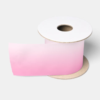 Ruban En Satin Cotton Candy Rose Dégradé Minimaliste Moderne