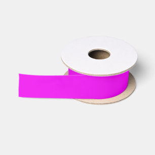 Ruban En Satin Coudre quoi ? Chaud Rose Uni