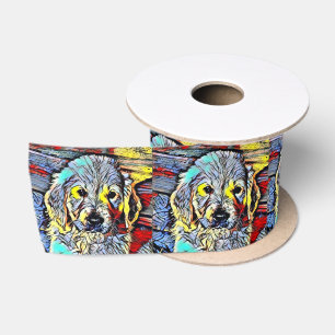 Ruban En Satin Couleur - Chiot